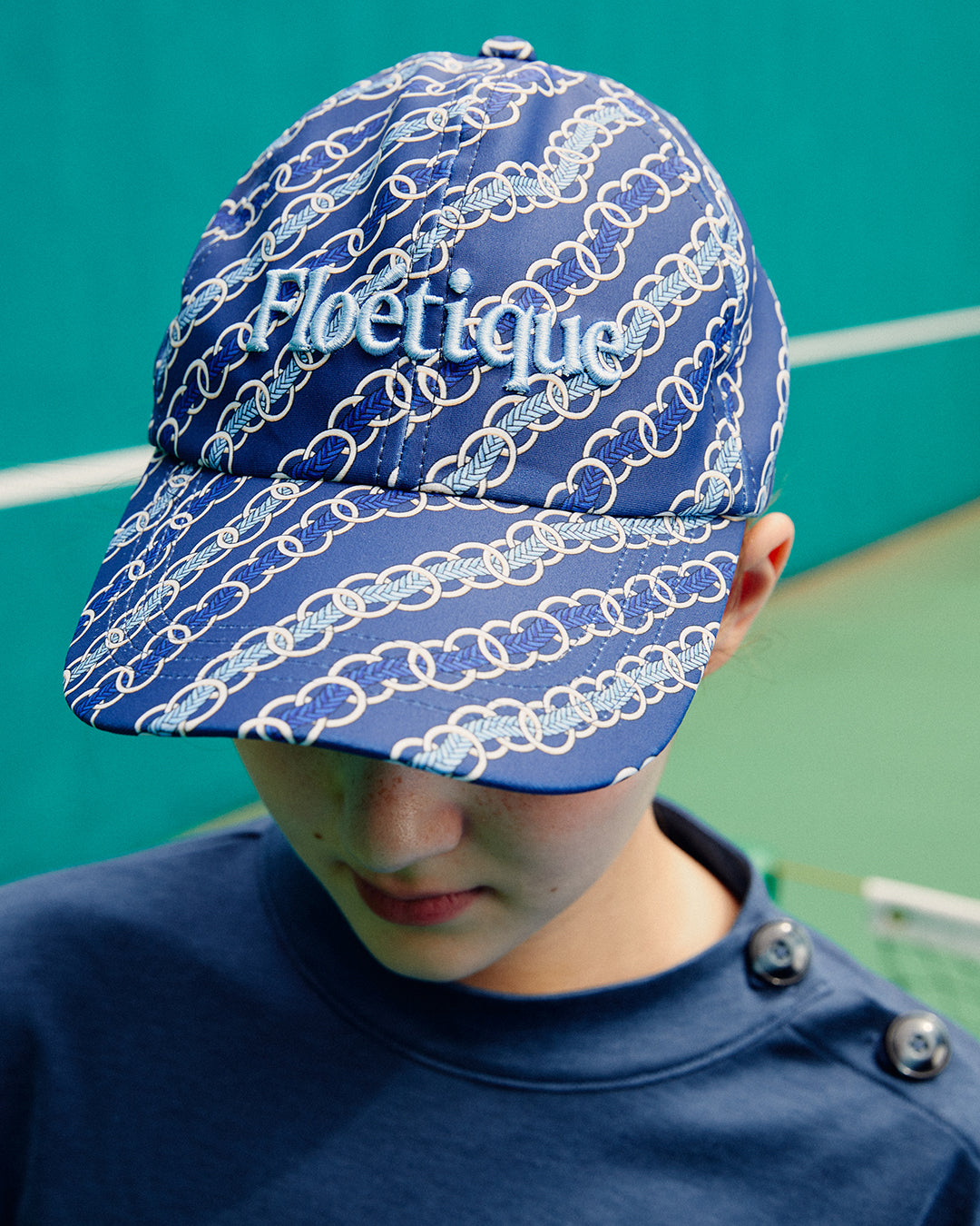 Chain Cap - Navy