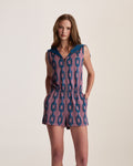 Luxe Chain Playsuit - Purple