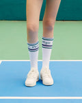 Floétique Mid-Calf Socks - Green