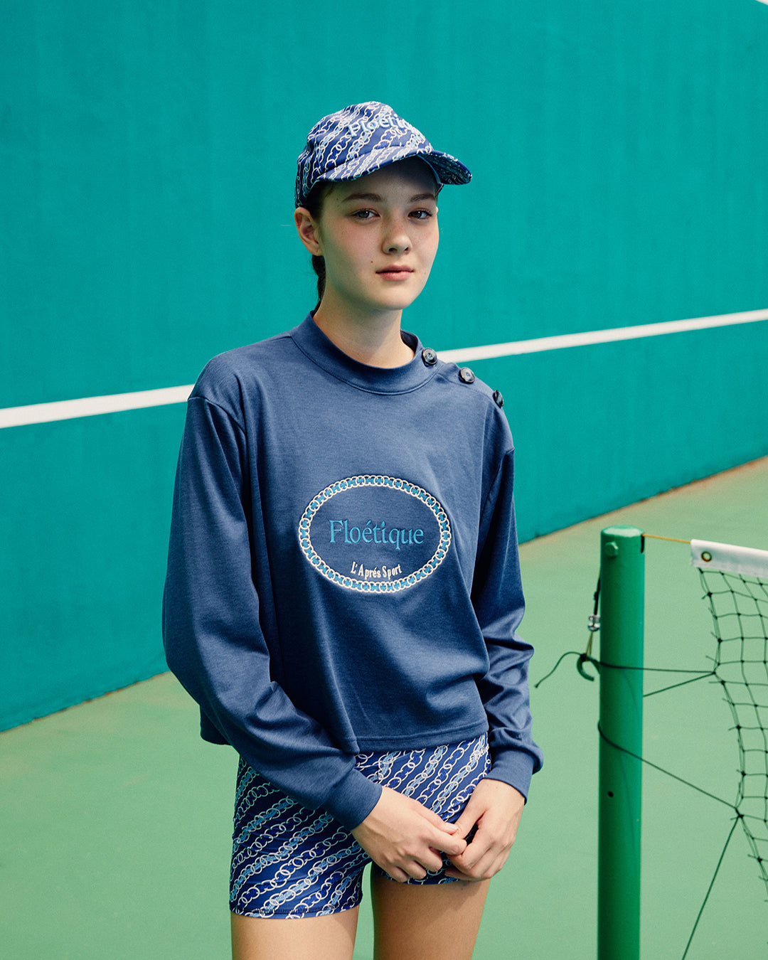 Floétique L’Après Sport Longsleeves T-Shirt - Denim