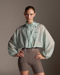 Crop UV Protection jacket - Sage Green