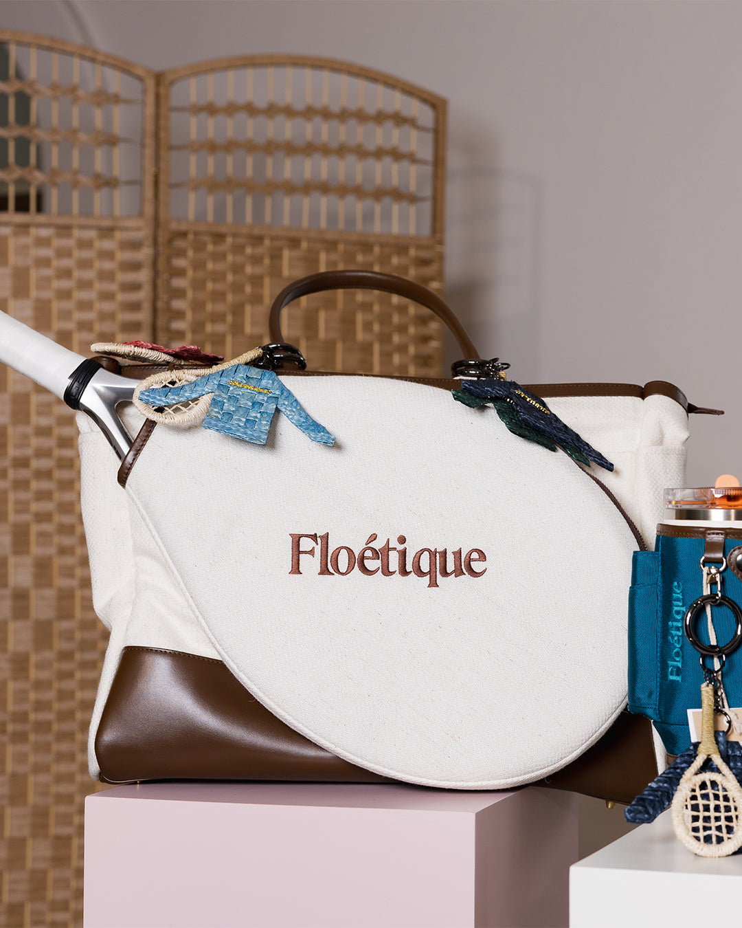 Tennis Bag - Cream
