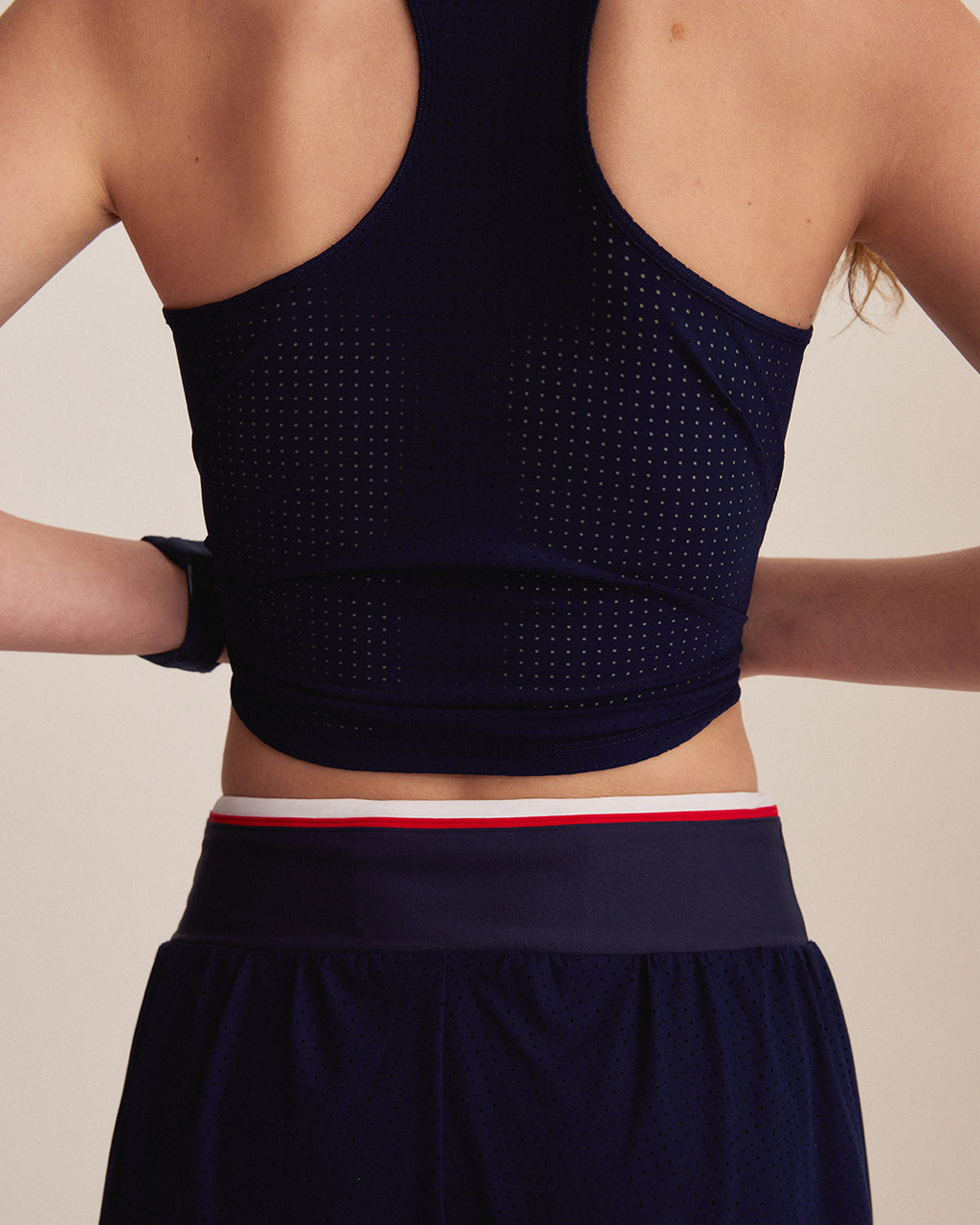 Edge Line Airdot Shorts - Navy