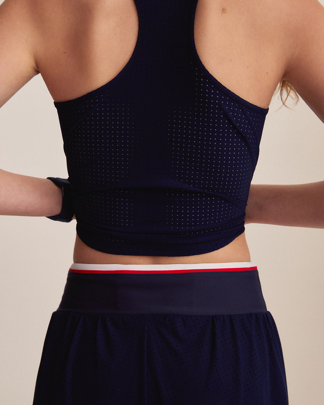 Edge Line Airdot Shorts - Navy