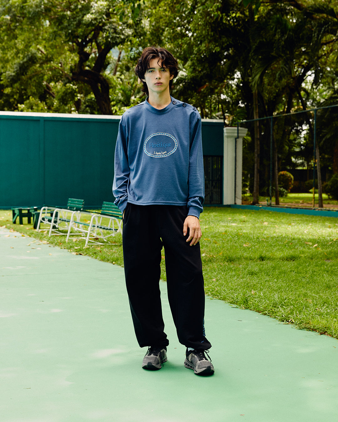 Plain Sweatpants - Black