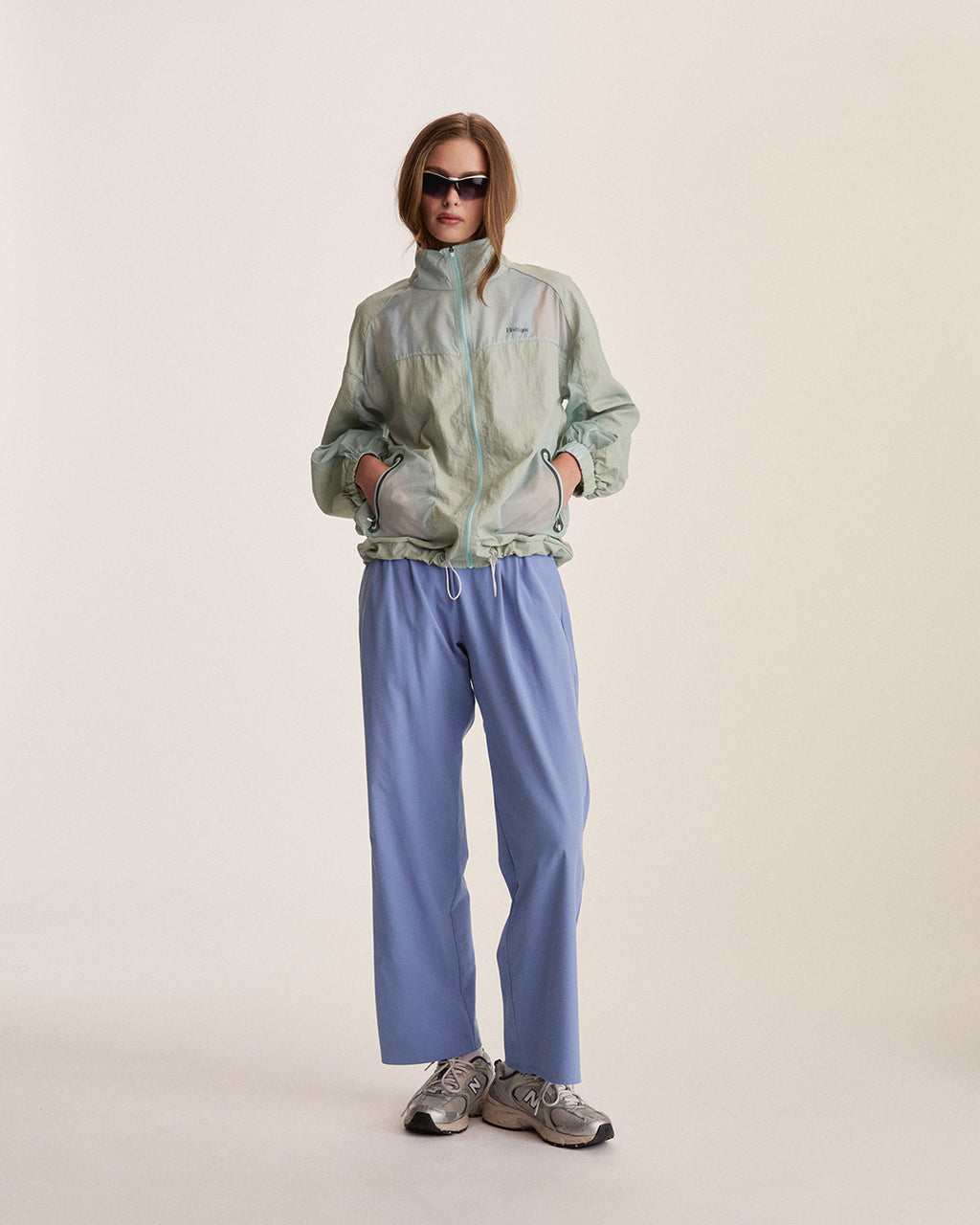 UV Protection Windbreaker - Sage Green