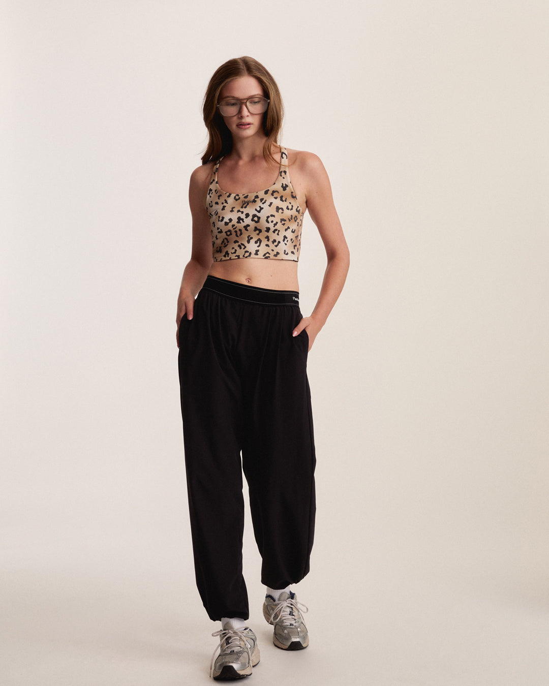 Elastic Waist Pants (with adjustable hem) - Black