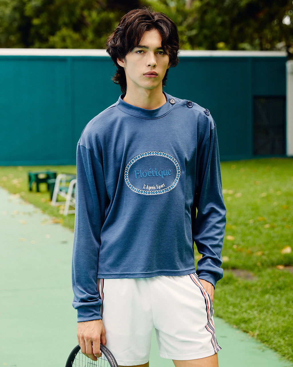 Floétique L’Après Sport Longsleeves T-Shirt - Denim