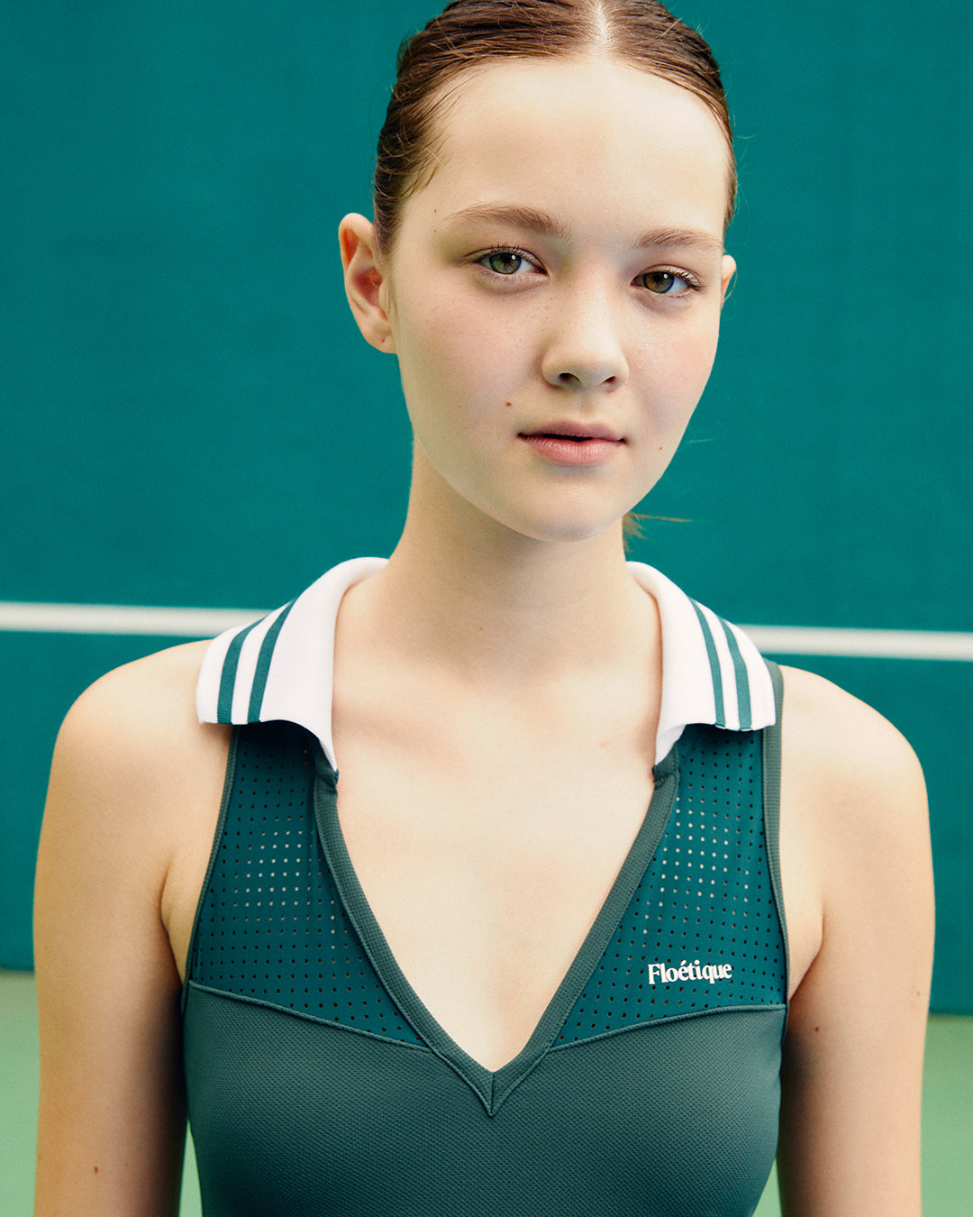 Billie Tennis Dress - Dark Green