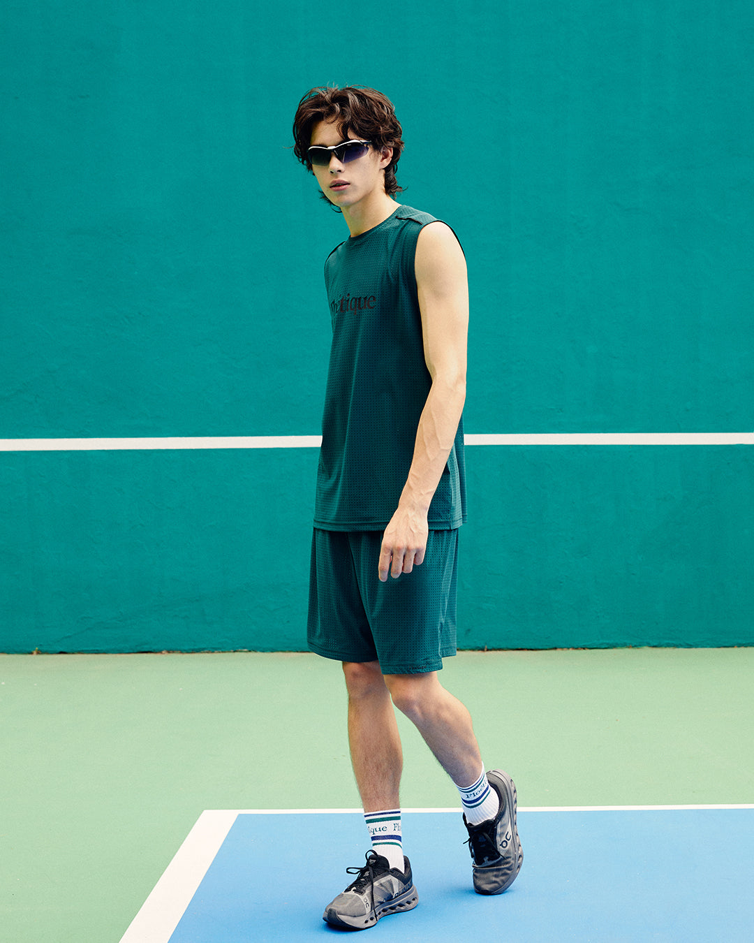 Men's Airdot Running Shorts - Dark Green
